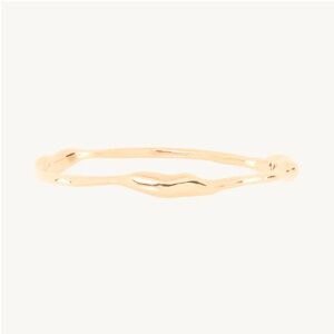 Catbird Painter's Gold Stacking Ring, 14k yellow gold, size 7